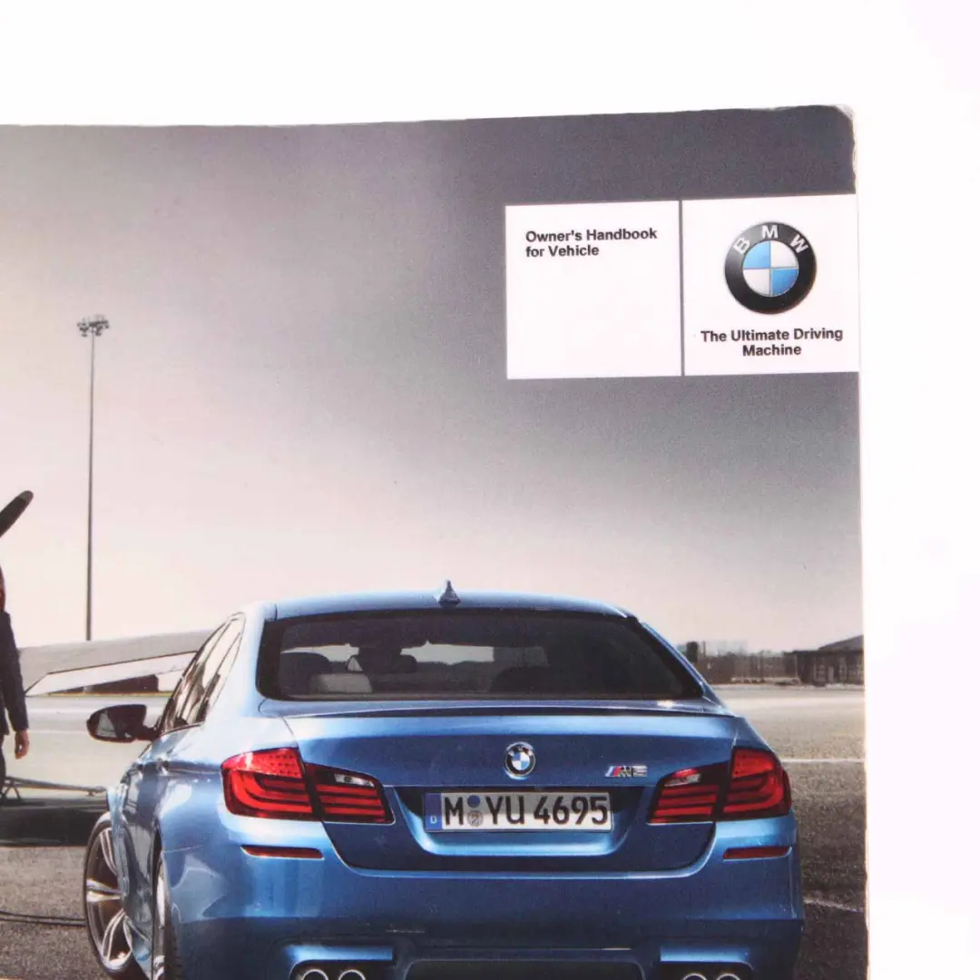 BMW F10 M5 Owner's Handbook Booklet Instructions Book Set - SKU 2917529 - Part number 2917529
