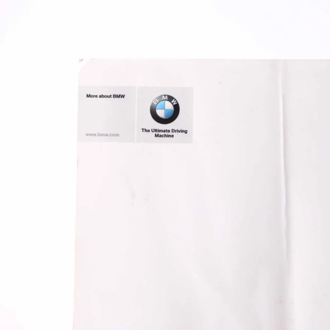 BMW F10 M5 Owner's Handbook Booklet Instructions Book Set - SKU 2917529 - Part number 2917529