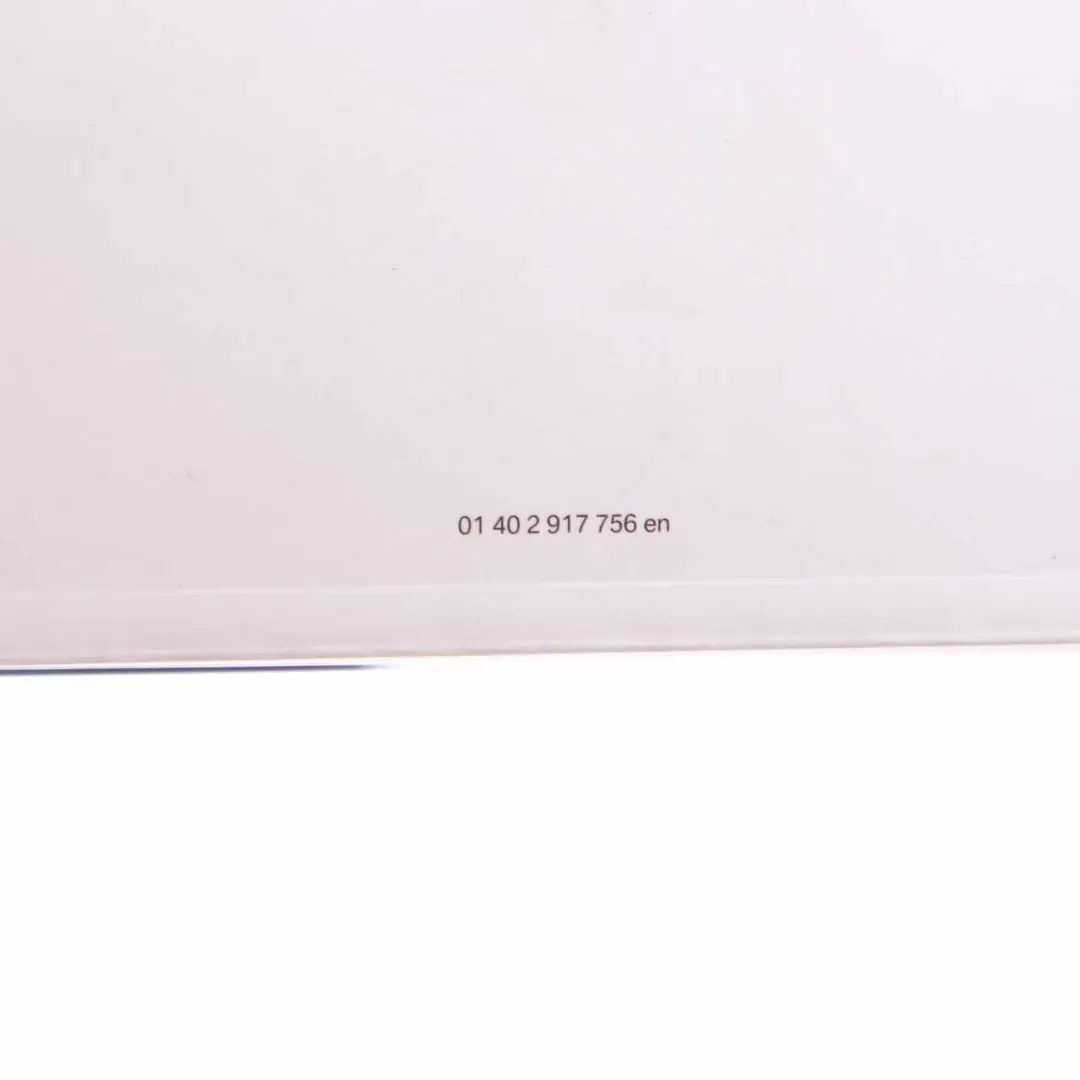  Service Booklet BMW X3 F25 Owner's Handbook Case Wallet Set - SKU 2917756 - Part number 2917756