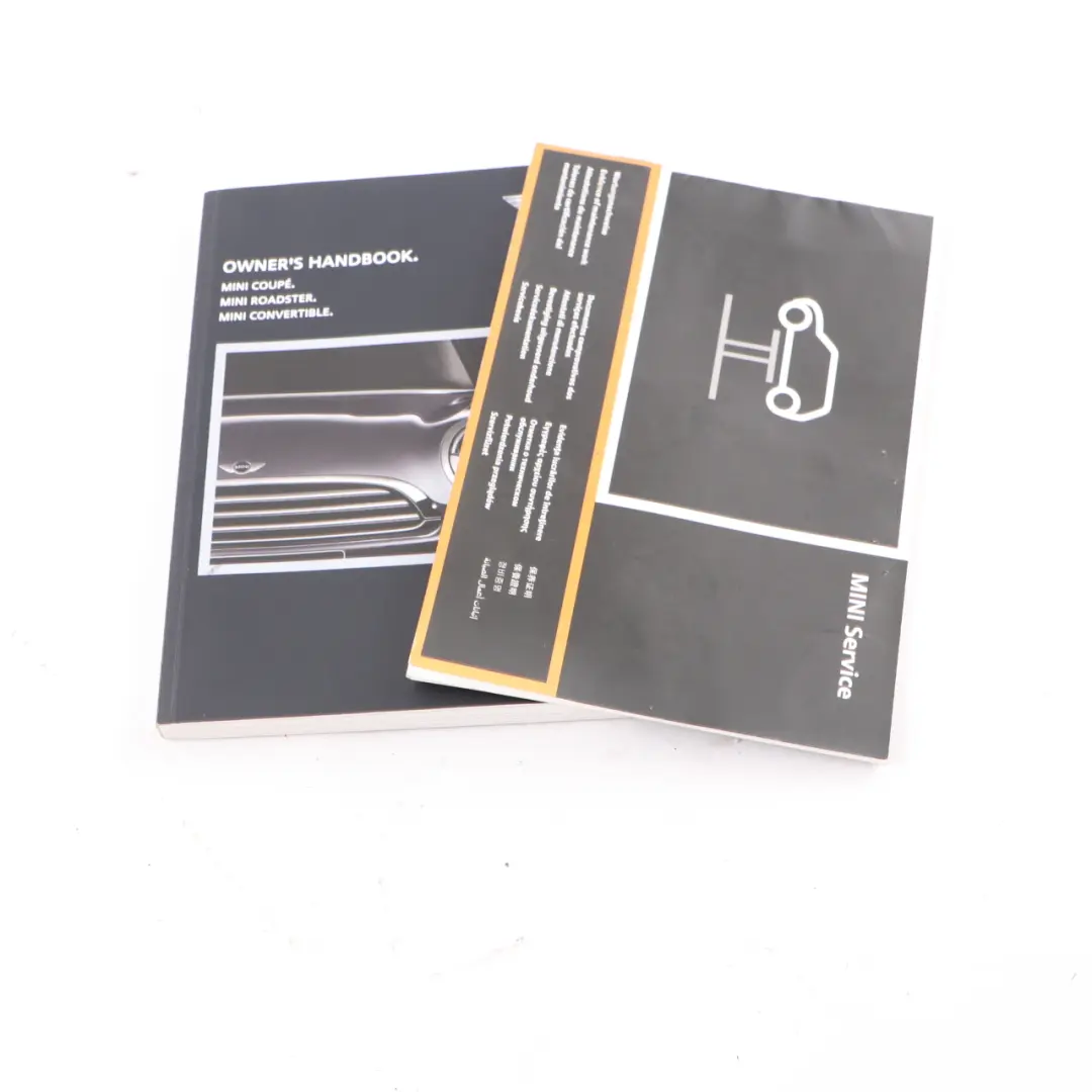 Mini R57 R58 Service Booklet Owner's Handbook Pouch Case Wallet Set - SKU 2918998 - Part number 2918998