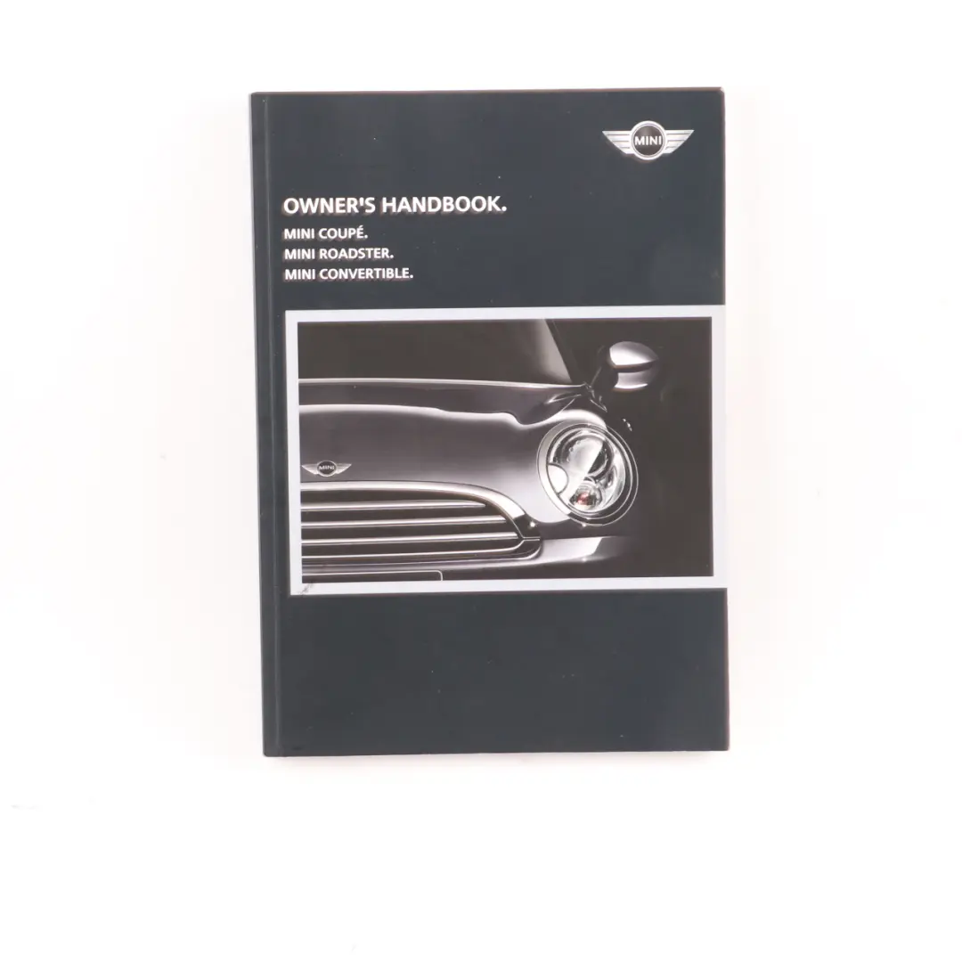 Mini R57 R58 Service Booklet Owner's Handbook Pouch Case Wallet Set - SKU 2918998 - Part number 2918998