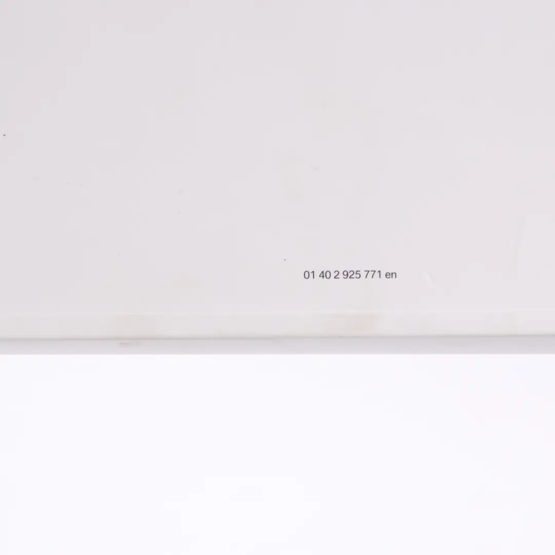 Owner's Handbook Booklet Book Instruction to BMW F31 Touring with Part number 2925771 BMW F31 Touring Owner's Handbook Booklet Book Instruction - SKU 2925771-1 - Part number 2925771