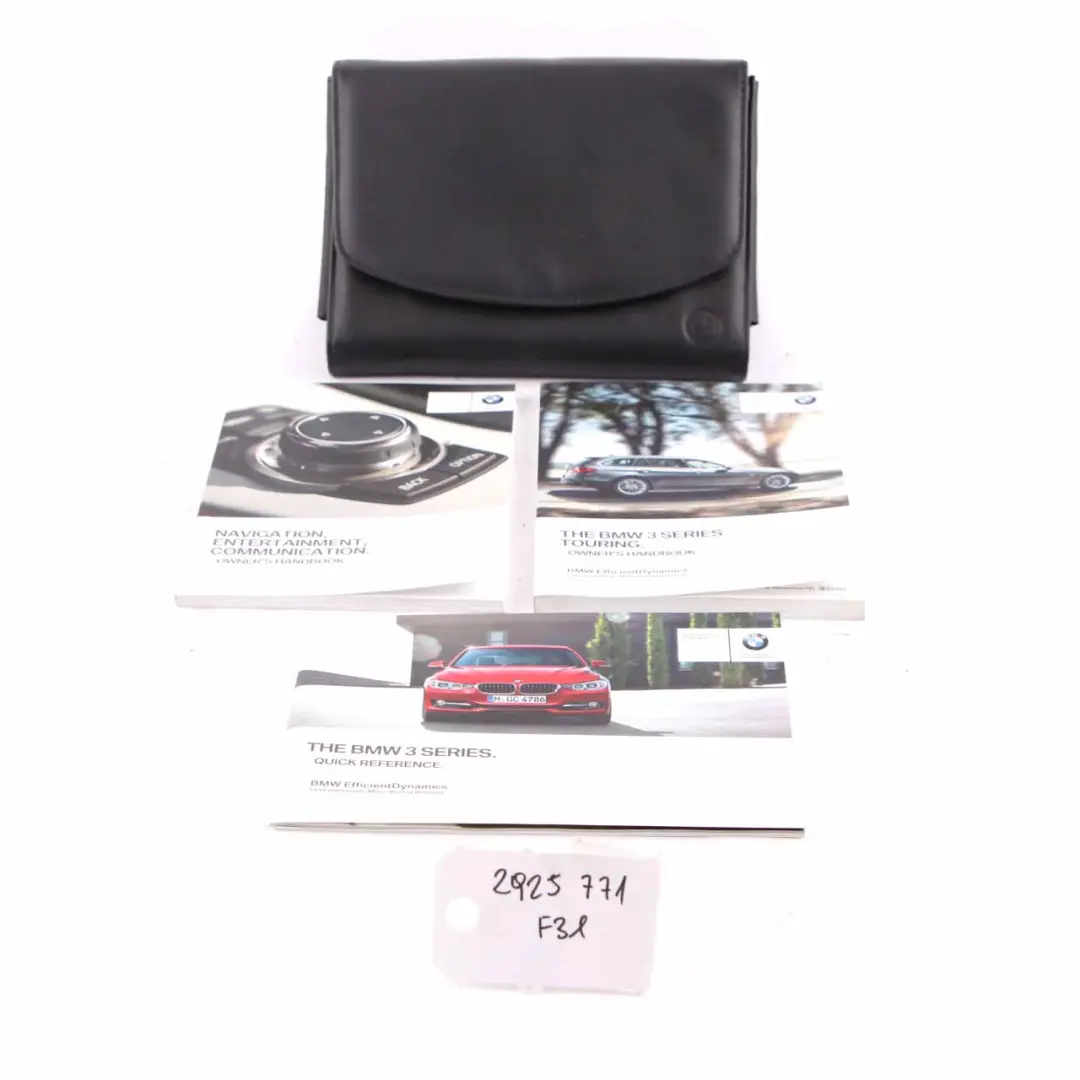 Owner's Handbook BMW F31 Touring Quick Reference Case Wallet Set to with Part number 2925771 Owner's Handbook BMW F31 Touring Quick Reference Case Wallet Set - SKU 2925771 - Part number 2925771