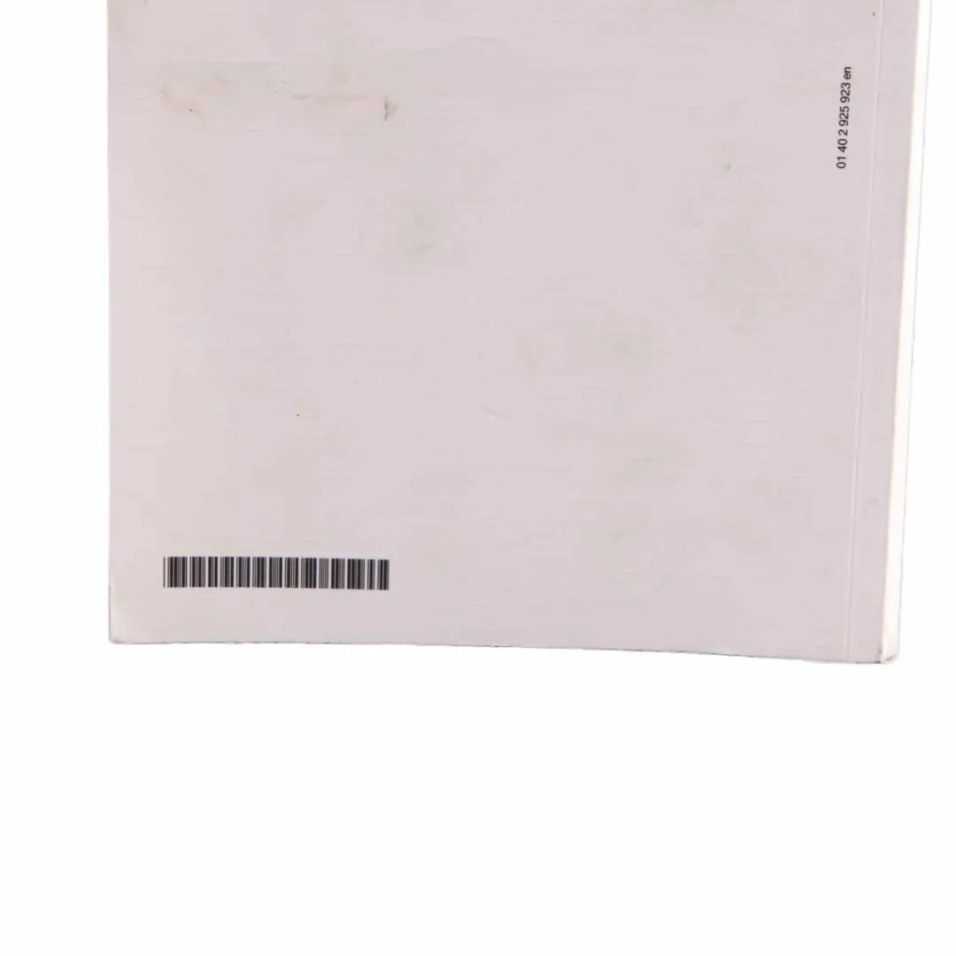 BMW i3 I01 Owner's Handbook Book Instruction Manual - SKU 2925923 - Part number 2925923