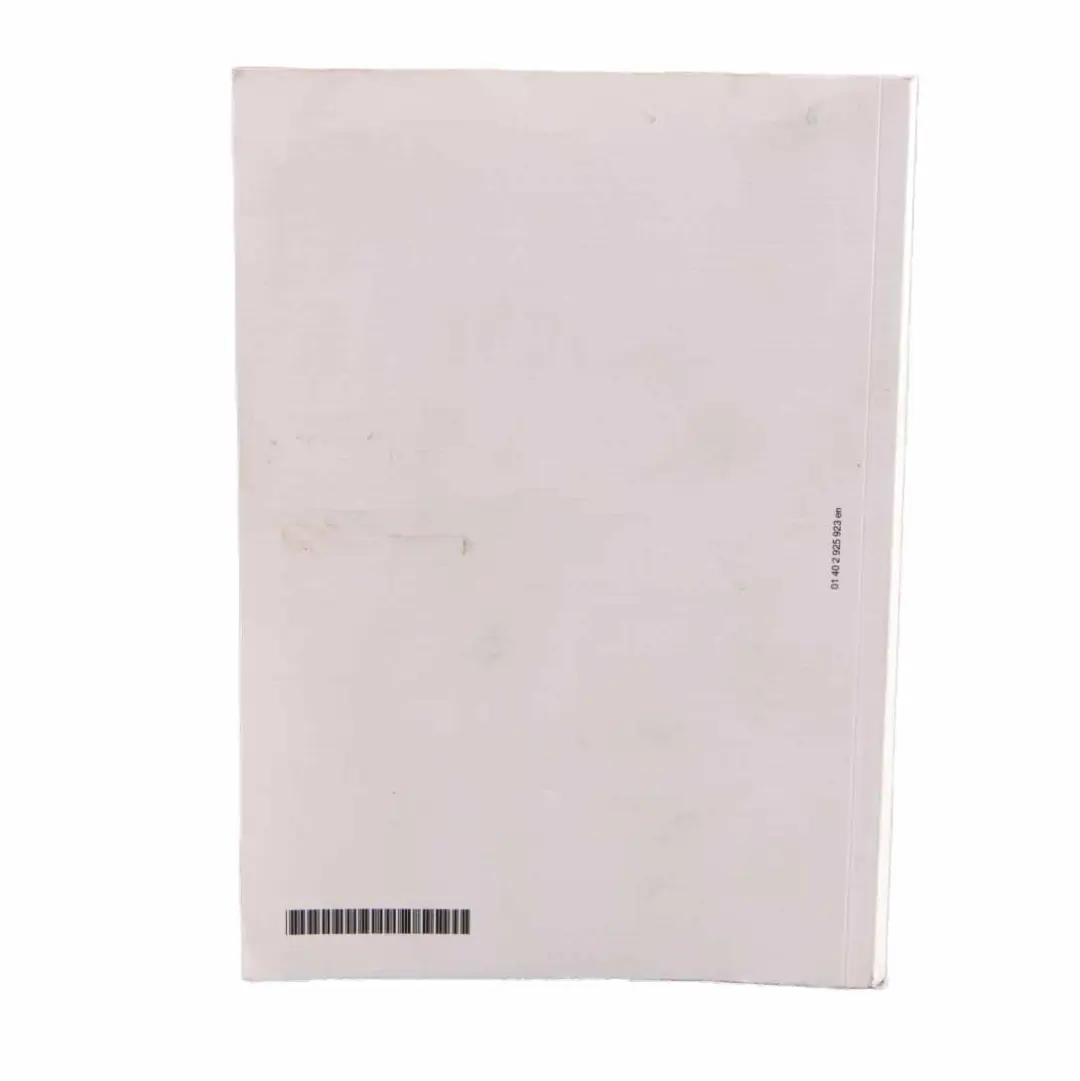 Owner's Handbook Book Instruction Manual to BMW i3 I01 with Part number 2925923 BMW i3 I01 Owner's Handbook Book Instruction Manual - SKU 2925923 - Part number 2925923