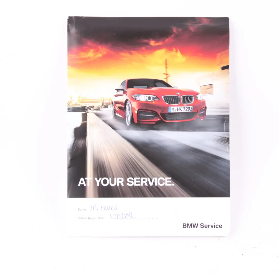  Service Booklet BMW F31 Touring Owner's Handbook Case Wallet Set - SKU 2960469 - Part number 2960469