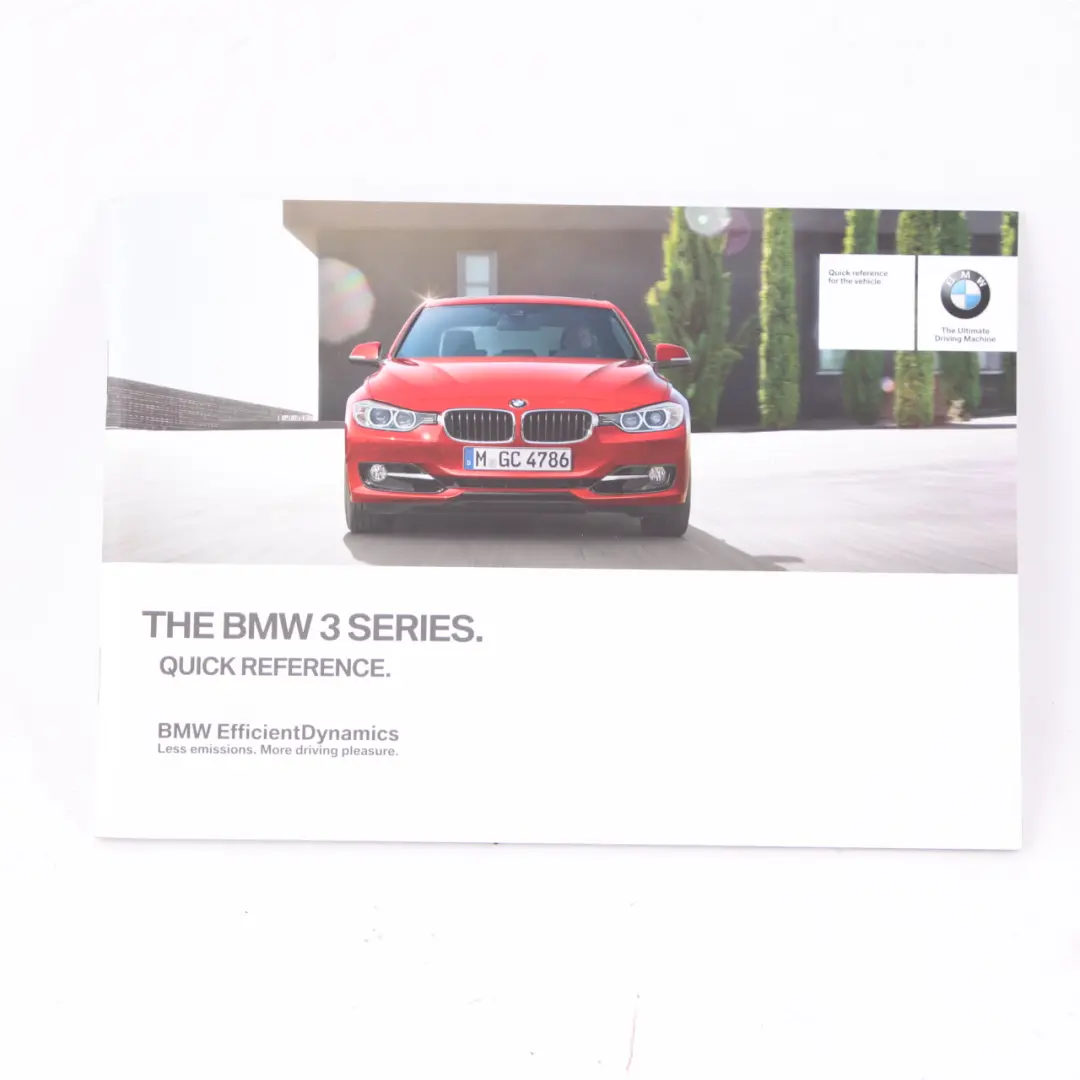  Service Booklet BMW F31 Touring Owner's Handbook Case Wallet Set - SKU 2960469 - Part number 2960469