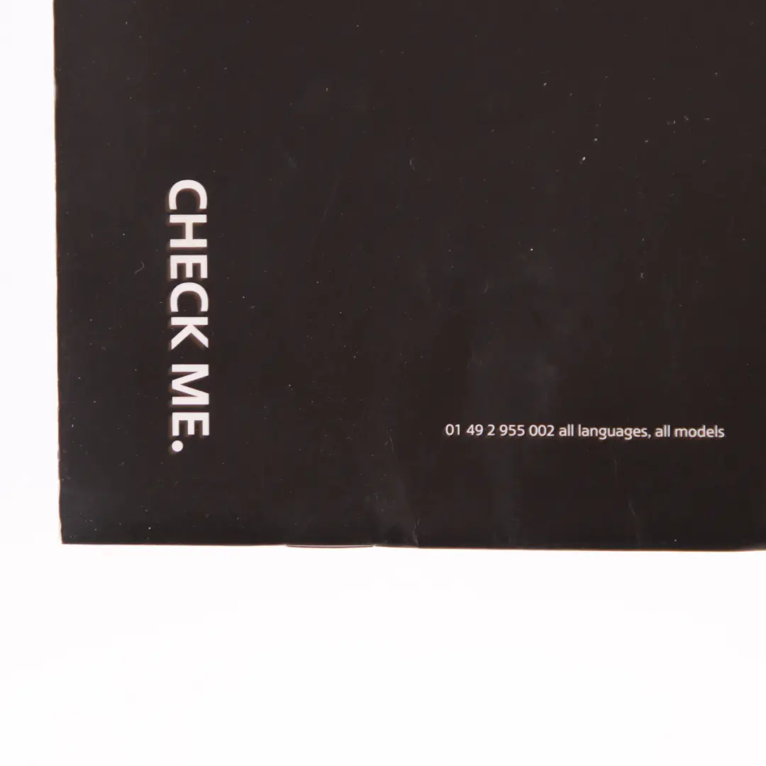  Service Booklet Mini R61 Paceman Owner's Handbook Instruction Manual Set - SKU 2964410 - Part number 2964410