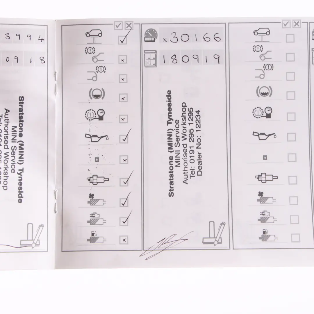  Service Booklet Mini R61 Paceman Owner's Handbook Instruction Manual Set - SKU 2964410 - Part number 2964410