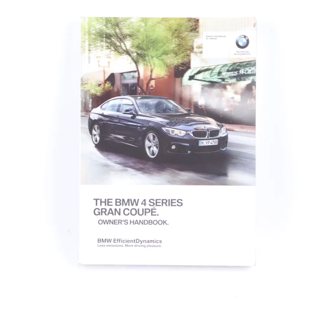 BMW F36 Owner's Handbook Instruction Manual Gran Coupe - SKU 2966240 - Part number 2966240