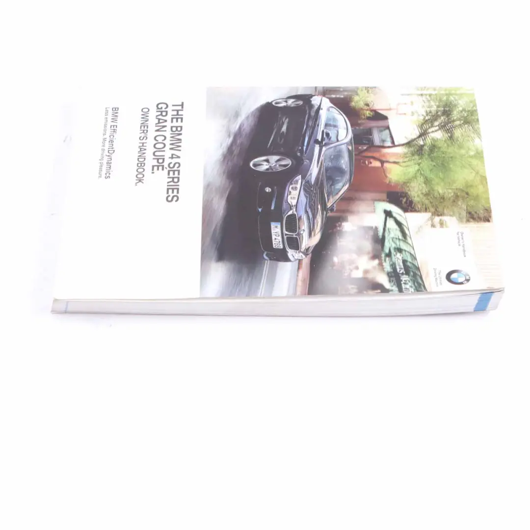 BMW F36 Owner's Handbook Instruction Manual Gran Coupe - SKU 2966240 - Part number 2966240