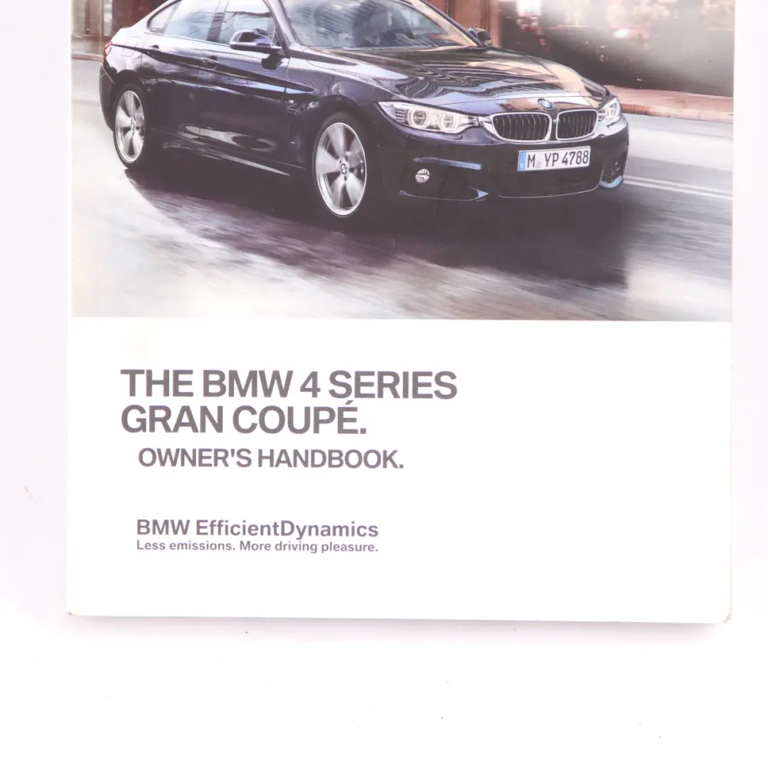 Owner's Handbook Instruction Manual Gran Coupe to BMW F36 with Part number 2966240 BMW F36 Owner's Handbook Instruction Manual Gran Coupe - SKU 2966240 - Part number 2966240