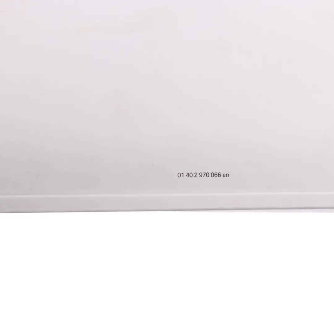 BMW F30 Owner's Handbook Wallet Case Pouch - SKU 2970066 - Part number 2970066