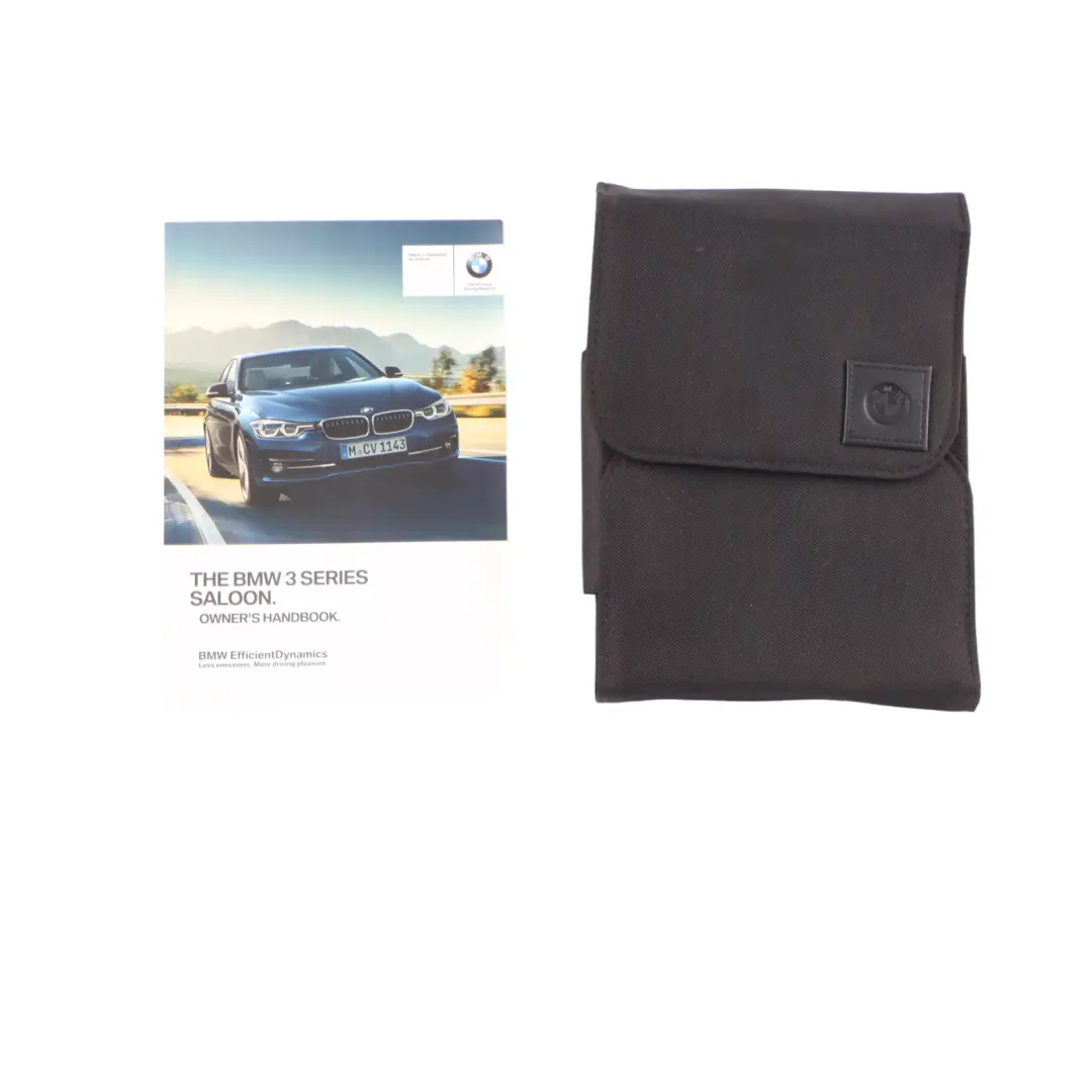 BMW F30 Owner's Handbook Wallet Case Pouch - SKU 2970066 - Part number 2970066