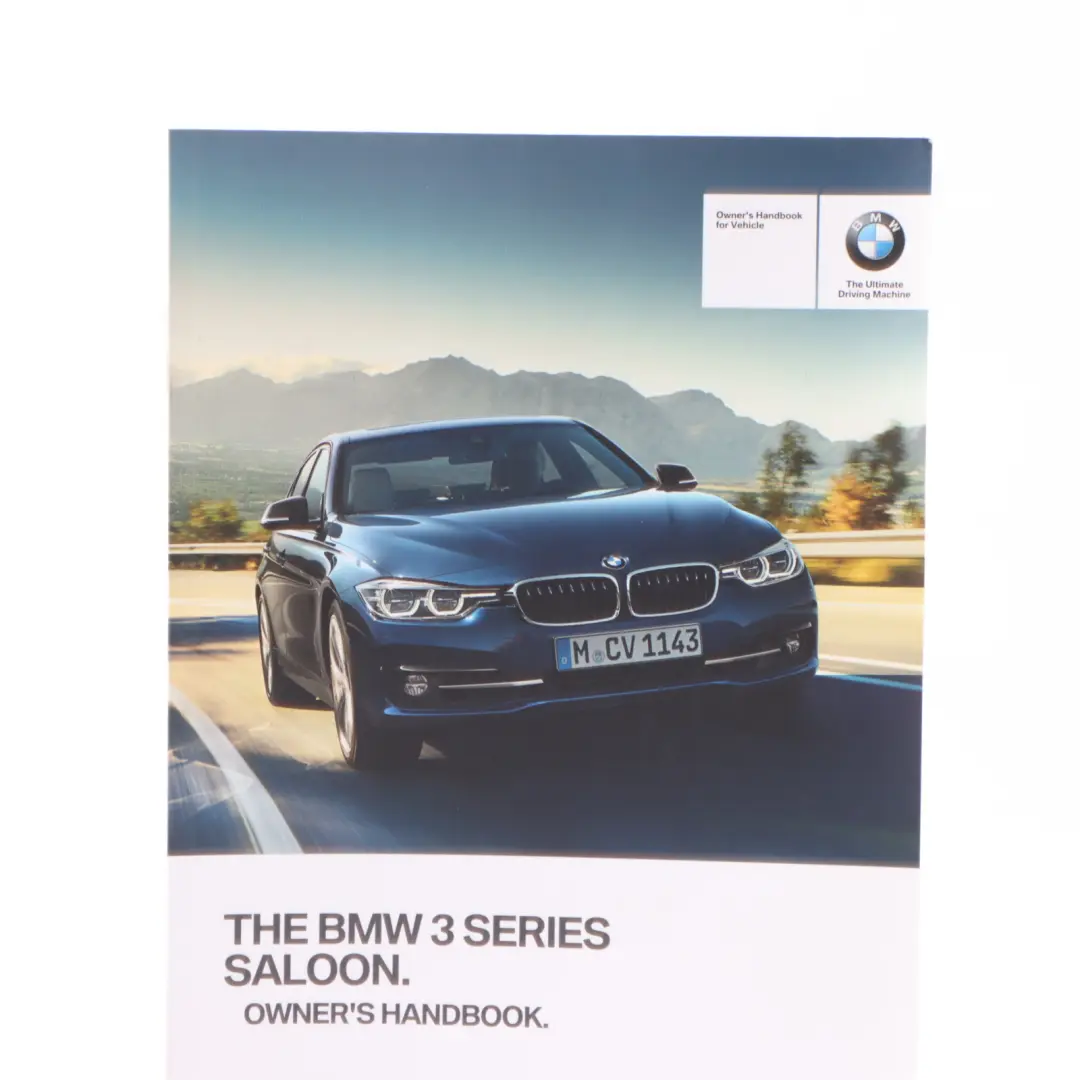 BMW F30 Owner's Handbook Wallet Case Pouch - SKU 2970066 - Part number 2970066