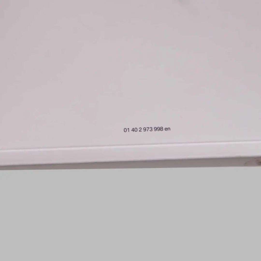 Owner's Handbook Booklet Instructions Book to BMW X1 F48 with Part number 2973998 BMW X1 F48 Owner's Handbook Booklet Instructions Book - SKU 2973998 - Part number 2973998