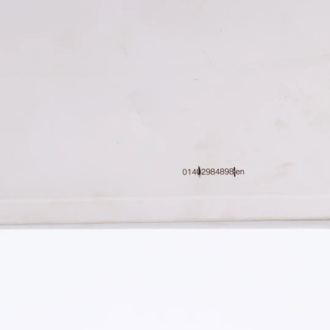 Owner's Handbook BMW G11 G12 Book Instruction Booklet Manual to with Part number 2984898 Owner's Handbook BMW G11 G12 Book Instruction Booklet Manual - SKU 2984898 - Part number 2984898