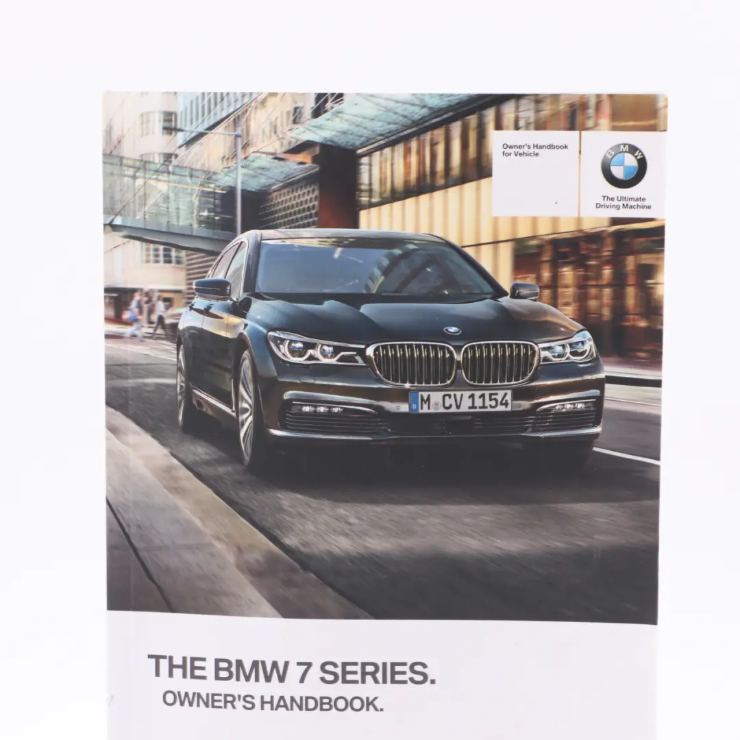 Owner's Handbook BMW G11 G12 Book Instruction Booklet Manual to with Part number 2984898 Owner's Handbook BMW G11 G12 Book Instruction Booklet Manual - SKU 2984898 - Part number 2984898