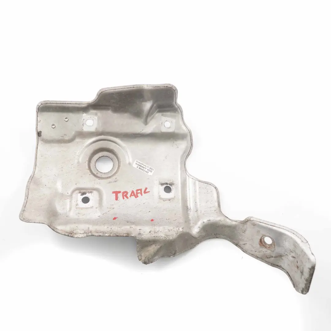 Piastra protezione termico per Renault Trafic 3 Opel Vivaro B 1.6 DCI con numero di parte 298531654R Renault Trafic 3 Opel Vivaro B 1.6 DCI Piastra protezione termico - SKU 298531654R - Numero di parte 298531654R