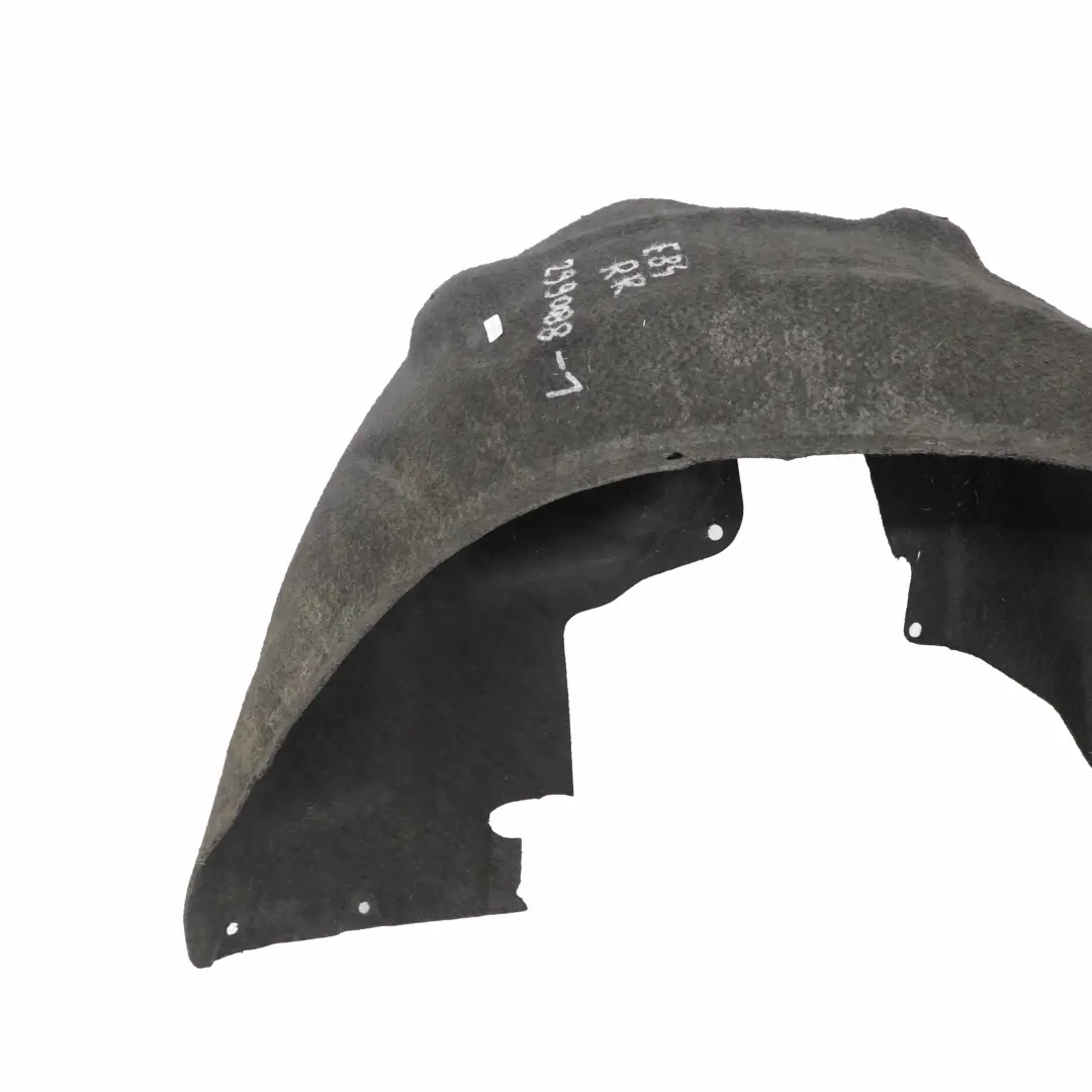 Passaruota Posteriore Destro Paraspruzzi Alloggiamento Copertura per BMW E84 con numero di parte 2990088 BMW E84 Passaruota Posteriore Destro Paraspruzzi Alloggiamento Copertura - SKU 2990088-1 - Numero di parte 2990088