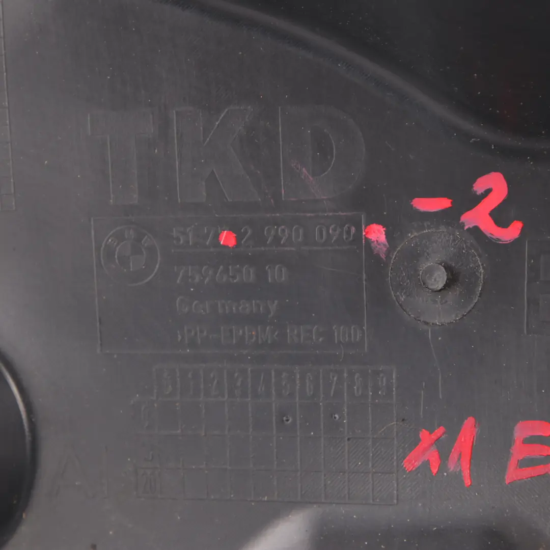 BMW X1 E84 Radkasten vorne rechts hinterer Teil Gehäuse abdeckung - SKU 2990090-2 - Teilenummer 2990090