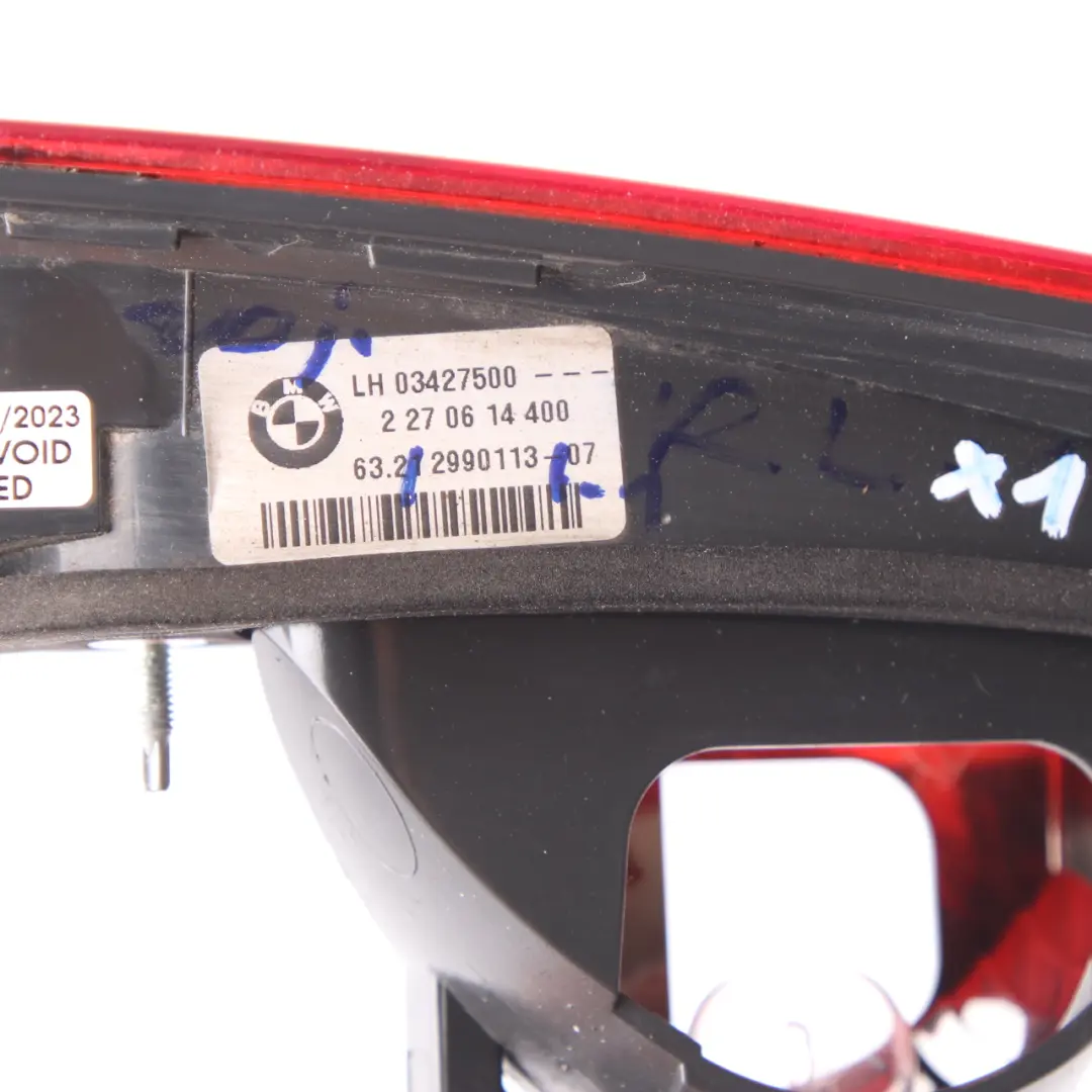 Light BMW X1 E84 Left N/S In Trunk Lid Boot Tailgate Lamp to Rear with Part number 2990113 Rear Light BMW X1 E84 Left N/S In Trunk Lid Boot Tailgate Lamp - SKU 2990113-1 - Part number 2990113