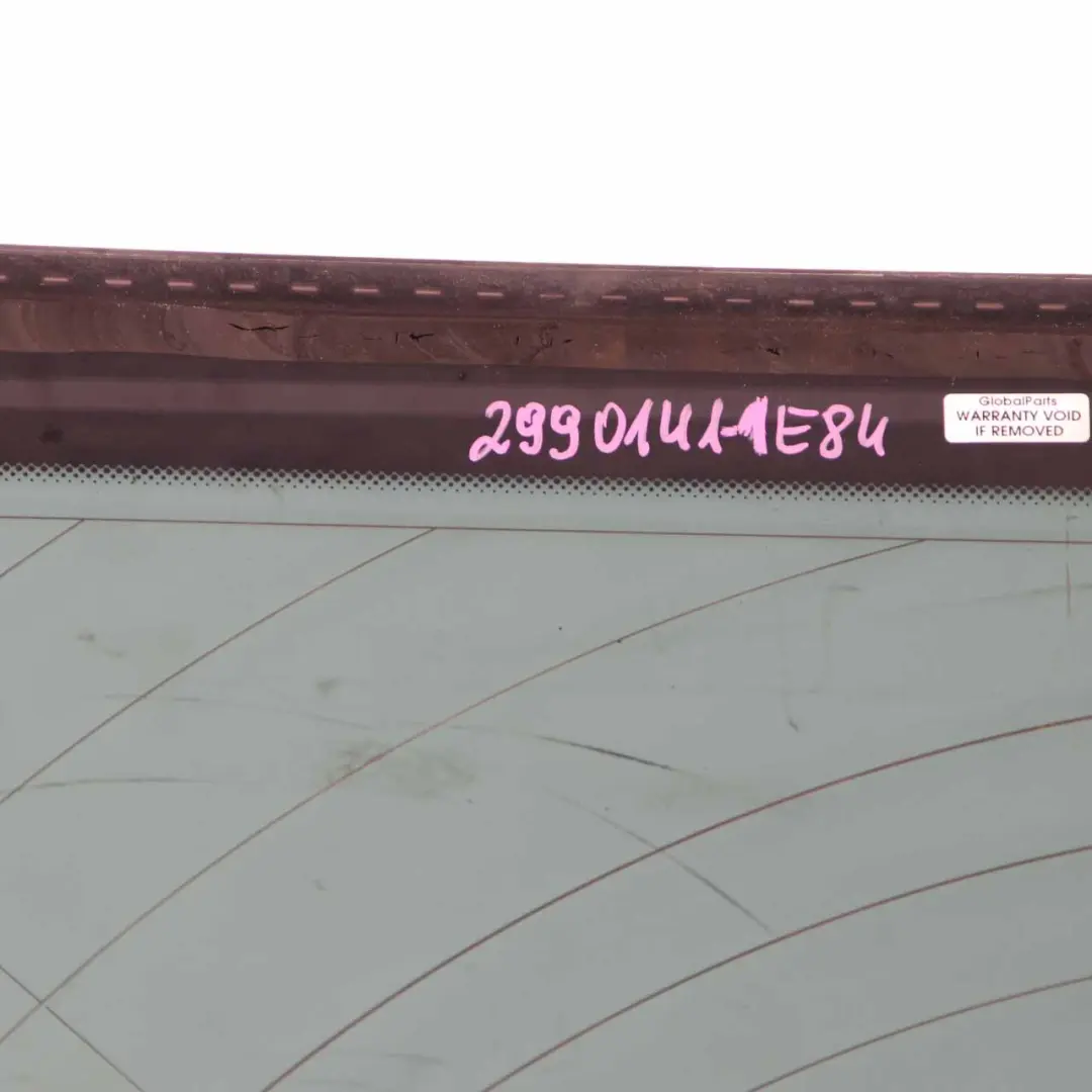 BMW E84 Fensterglas Heckkofferraumklappe Heckklappe Verglasung getönt AS3 - SKU 2990141 - Teilenummer 2990141