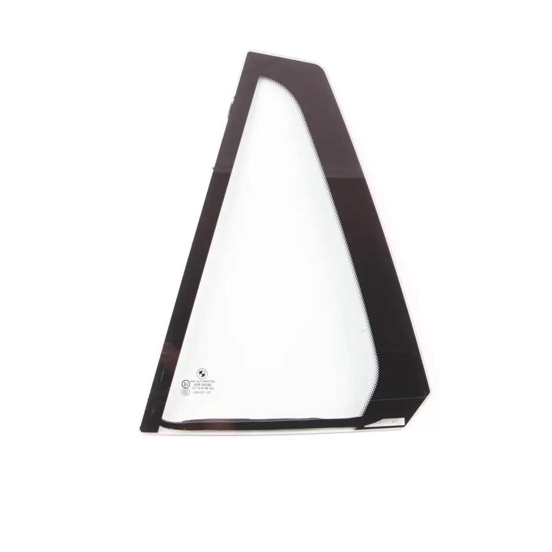 Vetro laterale porta posteriore sinistra verde fisso AS2 per BMW E84 con numero di parte 2990395 BMW E84 Vetro laterale porta posteriore sinistra verde fisso AS2 - SKU 2990395-1 - Numero di parte 2990395