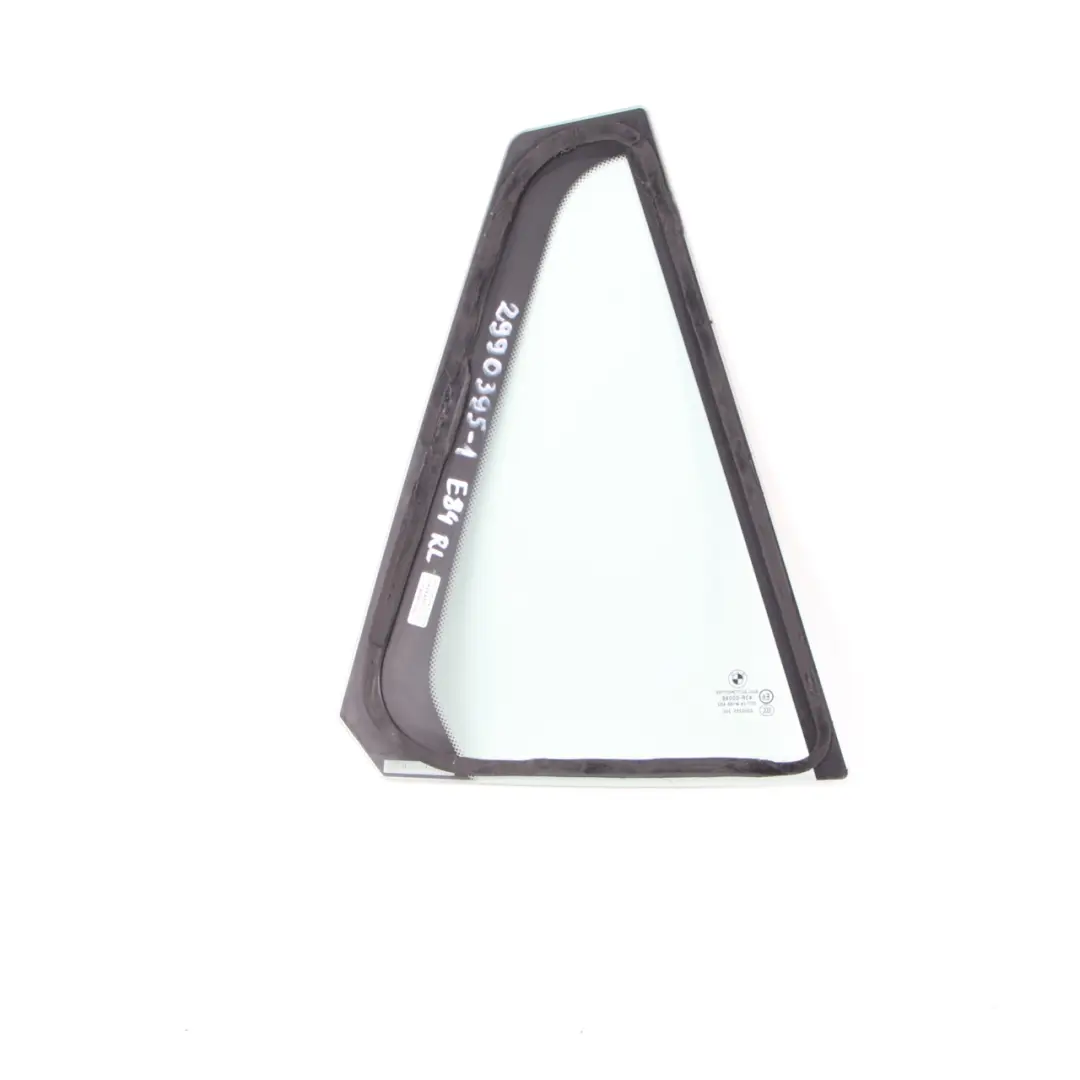 BMW E84 Puerta Trasera Izquierda Ventana Lateral Vidrio Verde Fijo AS2 - SKU 2990395-1 - Número de pieza 2990395