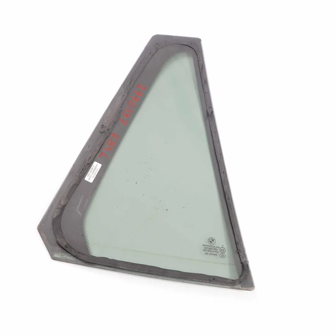 BMW X1 E84 Cristal Ventana Trasera Fijo Izquierdo Tintado Negro AS3 - SKU 2990397 - Número de pieza 2990397