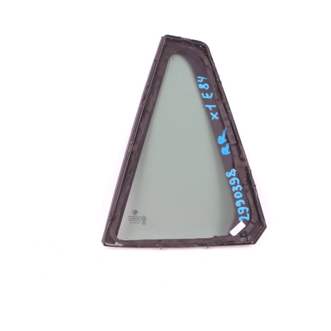 BMW E84 Vetro fisso porta posteriore destra colorato nero AS3 - SKU 2990398-1 - Numero di parte 2990398