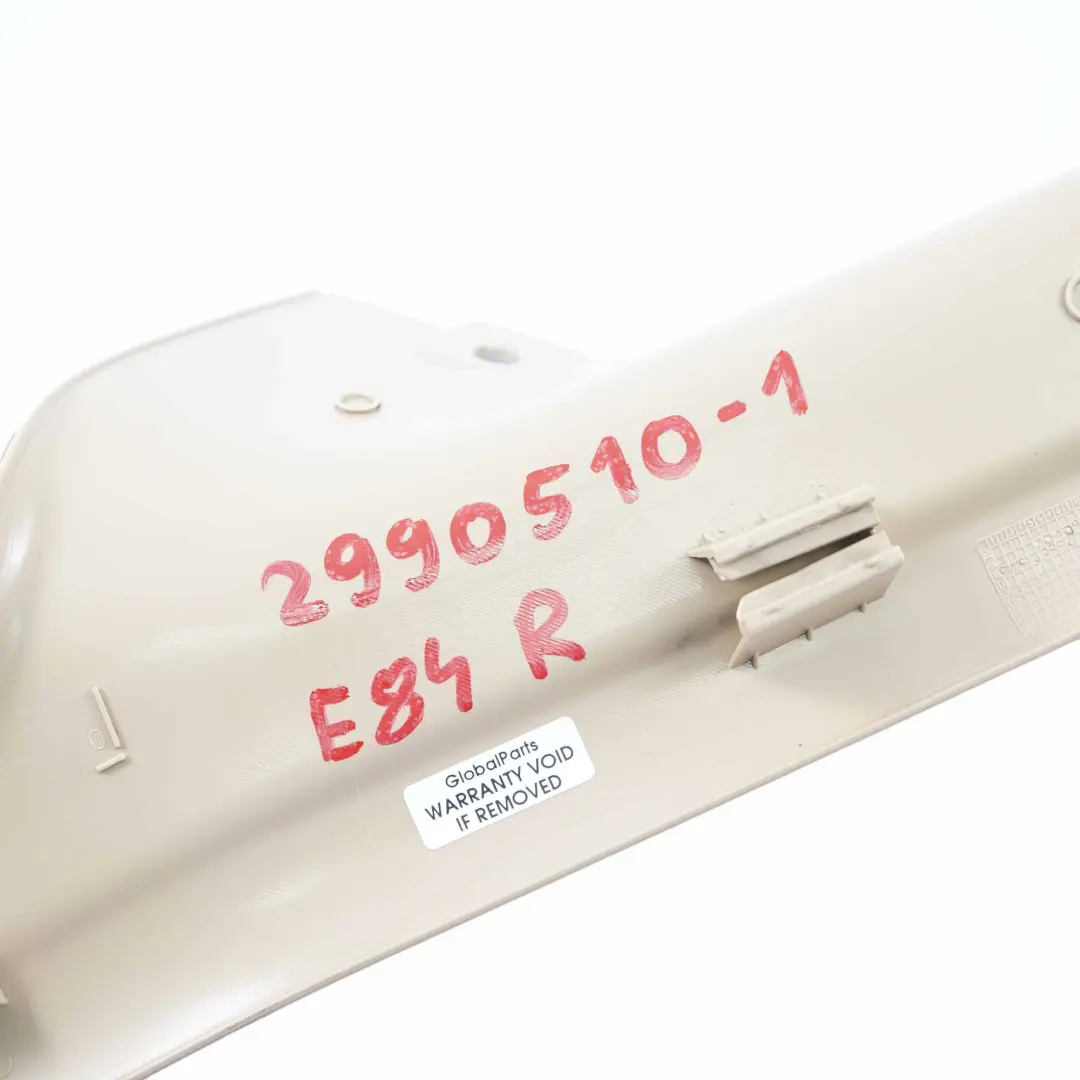 BMW X1 E84 Bande de Couverture Entree Interieur Arriere Droite Noir - SKU 2990510-1 - Numéro de pièce 2990510