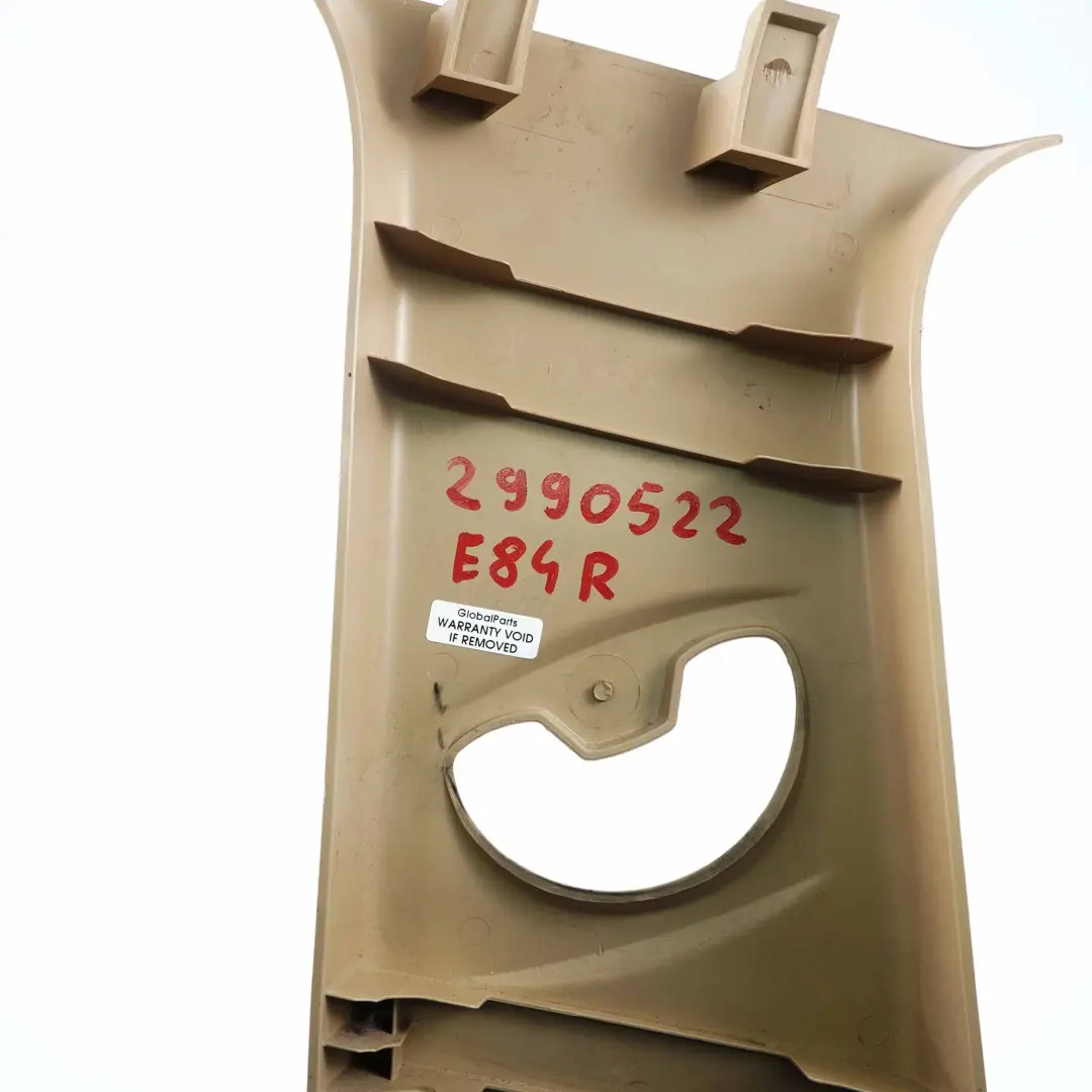 BMW X1 E84 Blende Abdeckung B-Säule Oben Rechts Savanna Beige 2990776 - SKU 2990522 - Teilenummer 2990522
