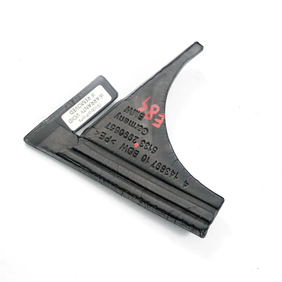 Junta De Sellado Tapa Columna B Izquierda para BMW X1 E84 con número de pieza 2990557 BMW X1 E84 Junta De Sellado Tapa Columna B Izquierda - SKU 2990557 - Número de pieza 2990557