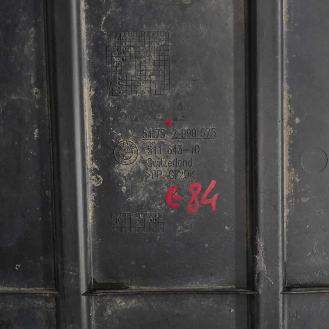 Bajo Capó Bandeja Escudo Protección Pantalla para BMW X1 E84 xDrive Motor con número de pieza 2990575 BMW X1 E84 xDrive Motor Bajo Capó Bandeja Escudo Protección Pantalla - SKU 2990575 - Número de pieza 2990575