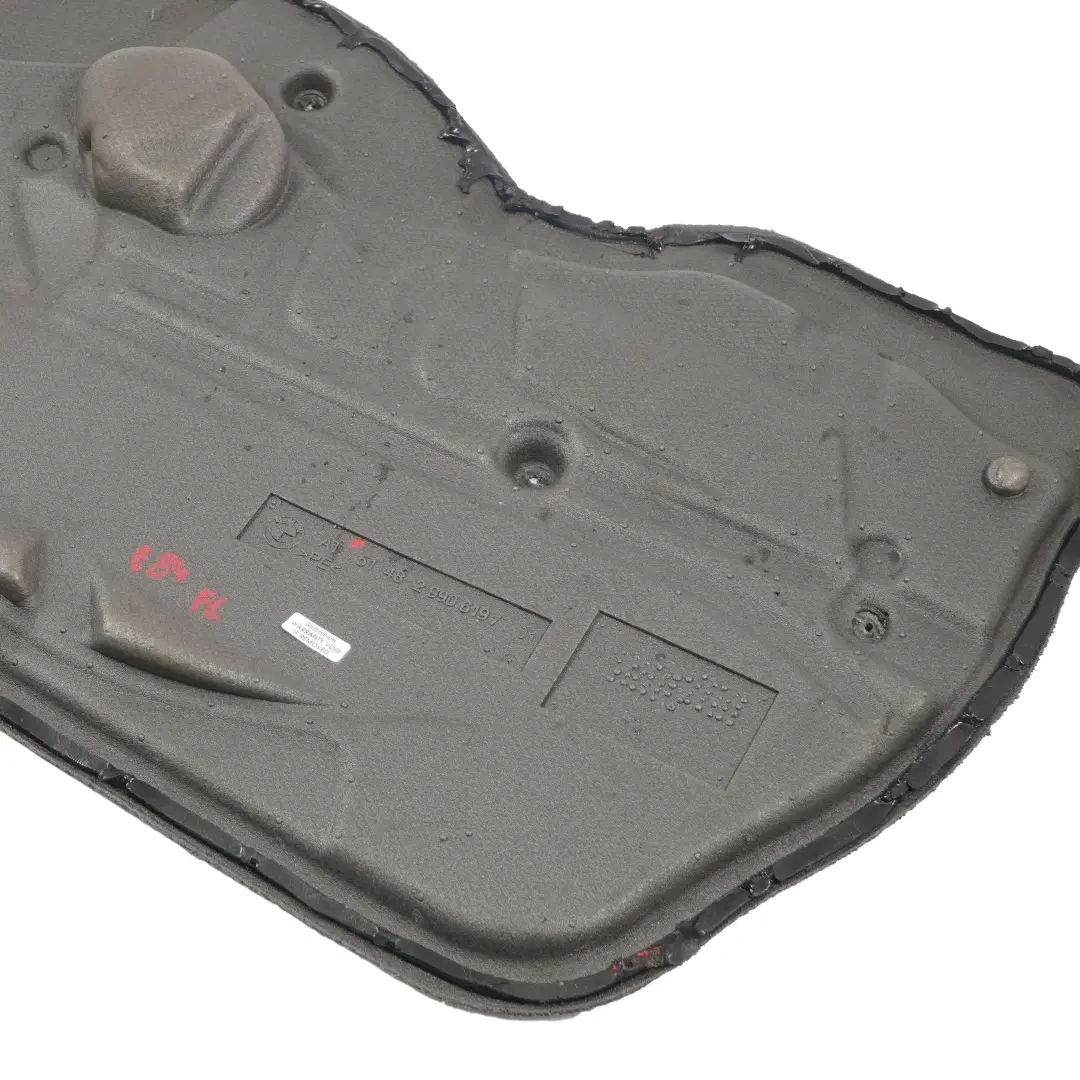 Aislamiento Acustico Puerta Delantera Izquierda Aislamiento para BMW X1 E84 con número de pieza 2990619 BMW X1 E84 Aislamiento Acustico Puerta Delantera Izquierda Aislamiento - SKU 2990619 - Número de pieza 2990619