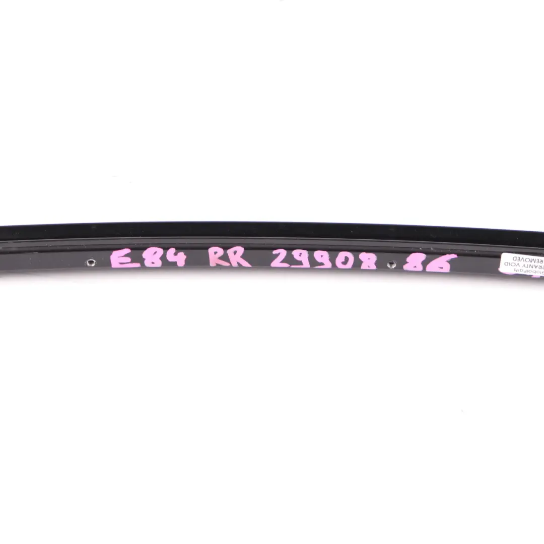  Trim Window Guide BMW X1 E84 Hinten Rechts Web Cover Exterior Hochglanz - SKU 2990886 - Teilenummer 2990886