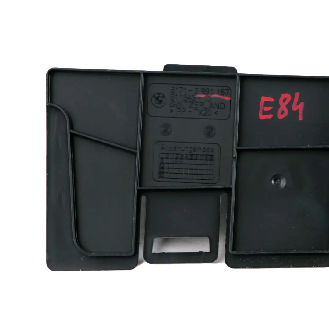 Partition Multifunctional Pan Trim Trunk Floor to BMW X1 Series E84 with Part number 2991167 BMW X1 Series E84 Partition Multifunctional Pan Trim Trunk Floor - SKU 2991167 - Part number 2991167