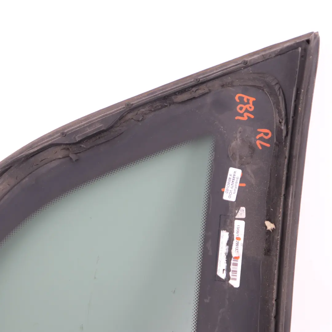 BMW E84 Finestrino Finestra Vetro Verde Porta Posteriore Sinistra 2990329 - SKU 2991379 - Numero di parte 2991379