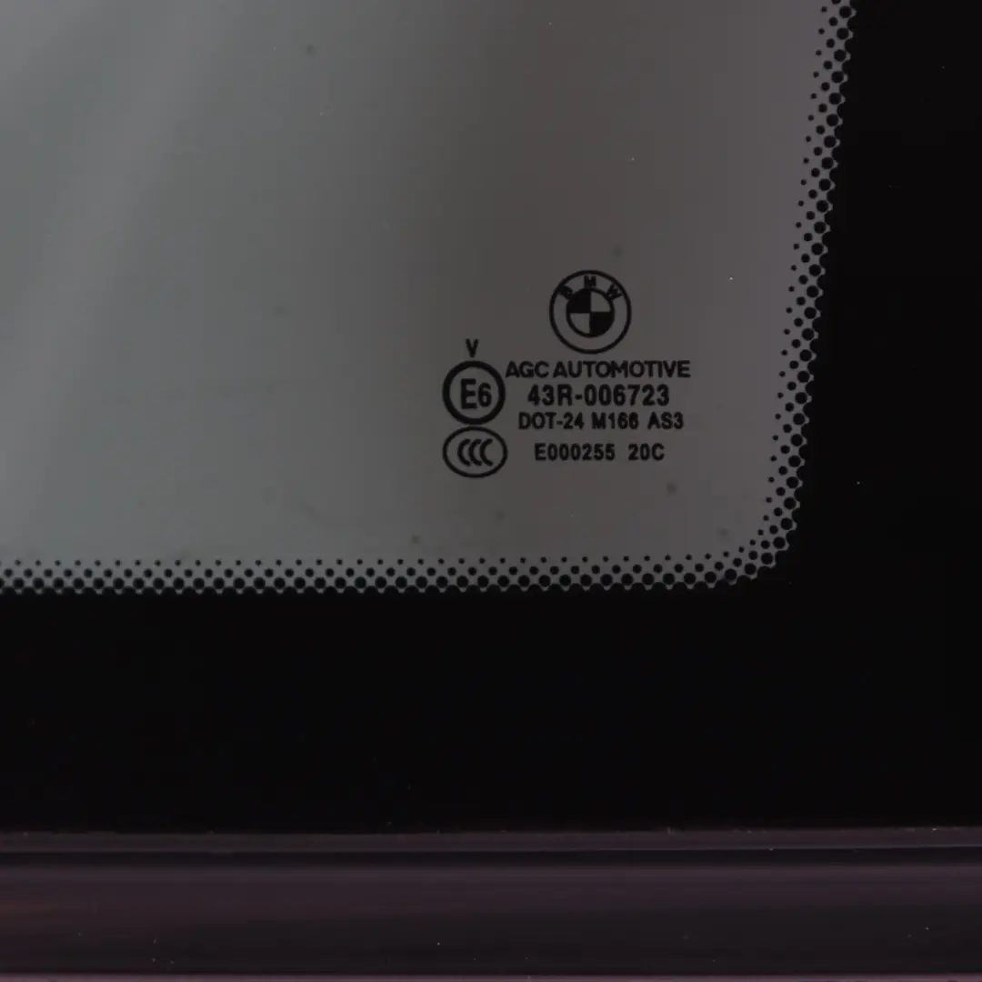 BMW X1 E84 Side Window Glass Black Tinted AS3 Rear Right O/S - SKU 2991380 - Part number 2991380
