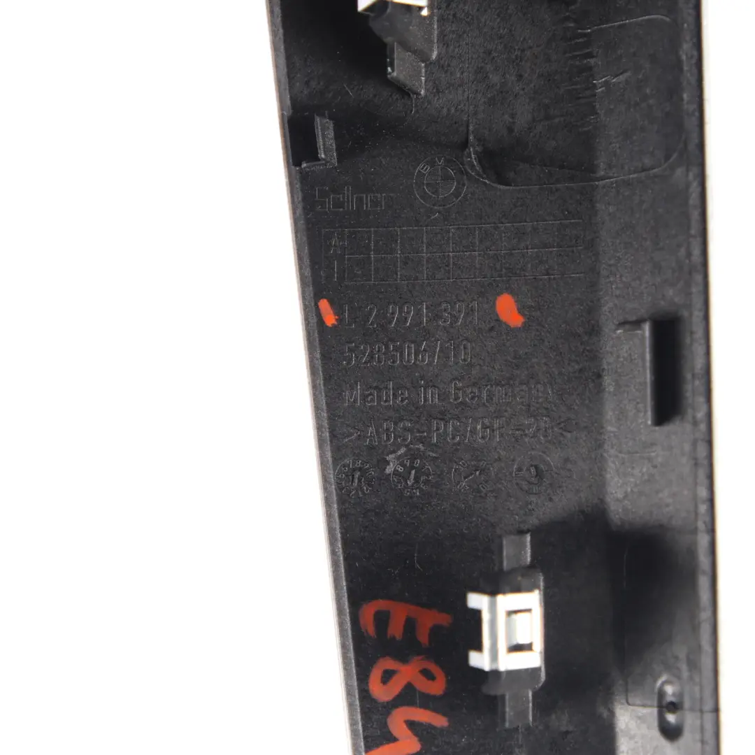  Embellecedor Puerta BMW X1 E84 Tapa Delantera Trasera Aluminio Acabado - SKU 2991391 - Número de pieza 2991391