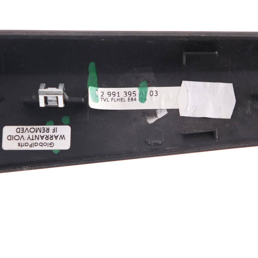 Banda Puerta Delantera Trasera Izquierda Moldura Fina Woodgrain Light para BMW X1 E84 con número de pieza 2991395 BMW X1 E84 Banda Puerta Delantera Trasera Izquierda Moldura Fina Woodgrain Light - SKU 2991395 - Número de pieza 2991395