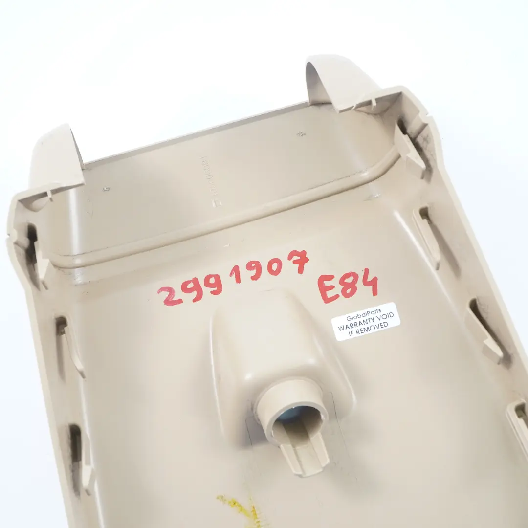 Tapa Consola Central Embellecedor Beige Savanna para BMW X1 E84 con número de pieza 2991907 BMW X1 E84 Tapa Consola Central Embellecedor Beige Savanna - SKU 2991907 - Número de pieza 2991907