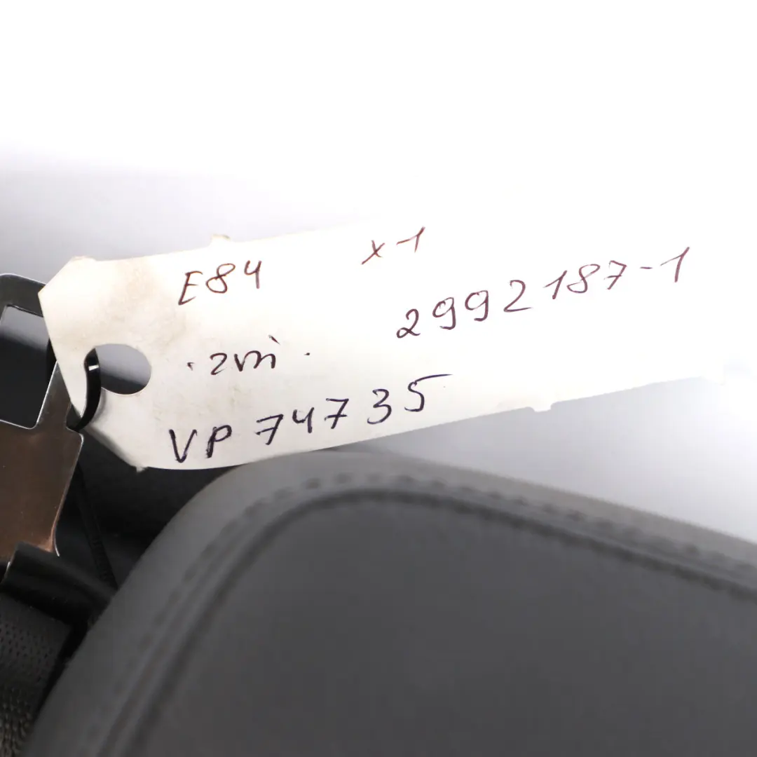 Rücksitz Klappbare Rückenlehne Bezug Leder Nevada Schwarz für BMW X1 E84 mit Teilenummer 2992187 BMW X1 E84 Rücksitz Klappbare Rückenlehne Bezug Leder Nevada Schwarz - SKU 2992187-1 - Teilenummer 2992187