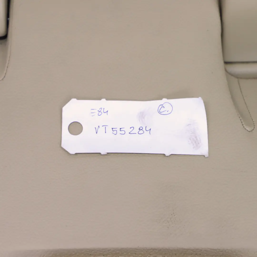 Respaldo Trasero Plegable Funda Cuero Nevada Savanna Beige para BMW X1 E84 con número de pieza 2992197 BMW X1 E84 Respaldo Trasero Plegable Funda Cuero Nevada Savanna Beige - SKU 2992197-2 - Número de pieza 2992197