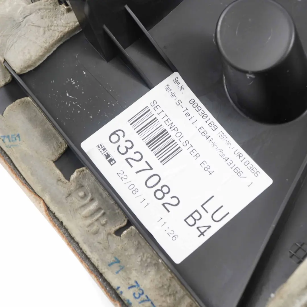 BMW X1 E84 Siege Arriere Droite Panneau Lateral Reference Cuir Beige - SKU 2992398 - Numéro de pièce 2992398