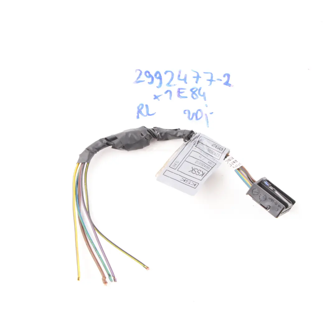 BMW X1 E84 Wire Cable Plug Wiring Socket Rear Lamp Light Left N/S 6984754 - SKU 2992477-2 - Part number 2992477