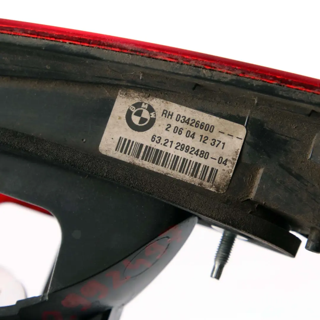 BMW X1 Series E84 Rear Light In Trunk Lid Tailgate Boot Lamp Right O/S - SKU 2992480-1 - Part number 2992480