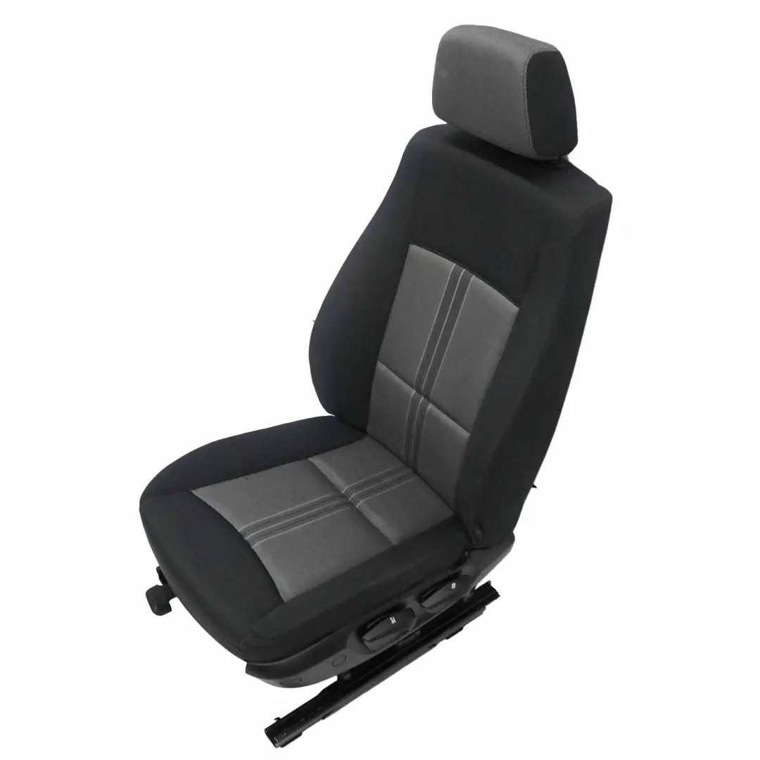 Front Left N/S Seat Cloth Fabric Median Anthracite Silver Effect to BMW X1 E84 with Part number 2992609 BMW X1 E84 Front Left N/S Seat Cloth Fabric Median Anthracite Silver Effect - SKU 2992609 - Part number 2992609