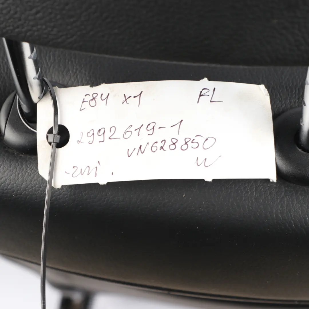  Sedile Anteriore BMW X1 E84 Sinistro Pelle Nevada Nero - SKU 2992619-1 - Numero di parte 2992619